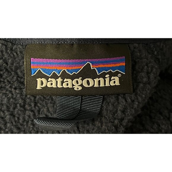 Patagonia Women's XS Long Sleeve Full Zip Better Sweater Heathered Navy - Picture 5 of 6